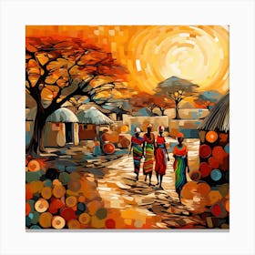 Village Inspiration Canvas Print