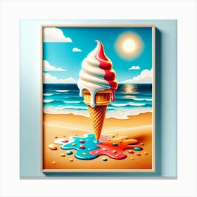 Ice Cream Cone 1 Canvas Print