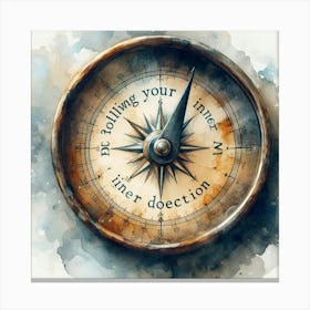 Compass 1 Canvas Print