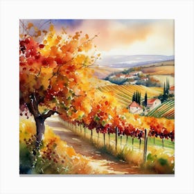 Tuscan Countryside 24 Canvas Print