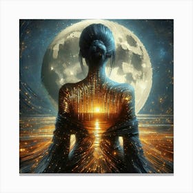 Moonlight Mastery 4 Canvas Print