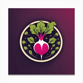 Beet Logo 9 Canvas Print