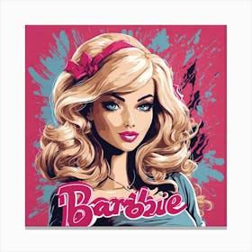 Barbie 4 Canvas Print