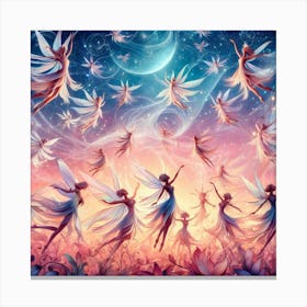 Dance of Fairies Canvas Print