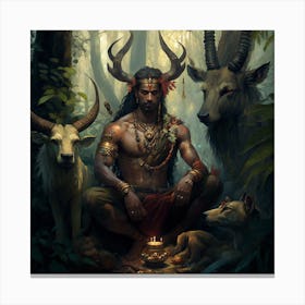 King of the forest Canvas Print