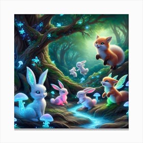 Fairy Forest 8 Canvas Print
