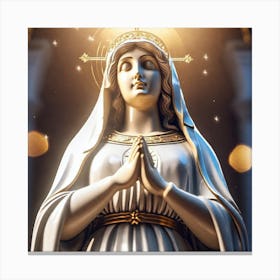 Virgin Mary 20 Canvas Print