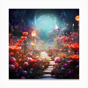 Surreal Love Garden By Csaba Fikker 13 Canvas Print