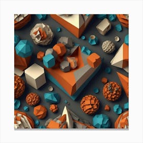 3d Art 2 Canvas Print