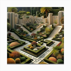 Garden Canvas Print