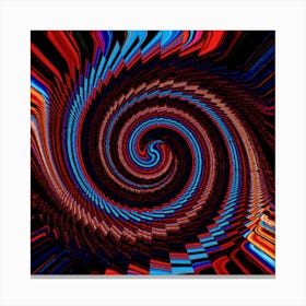 Abstract Spiral Canvas Print