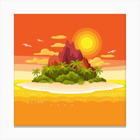 Tropical Island Leinwandbild