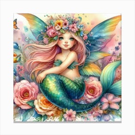 Mermaid 15 Canvas Print