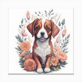 Cute Dog (10) Canvas Print
