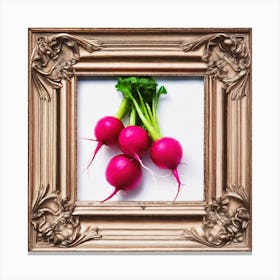 Radishes 15 Canvas Print