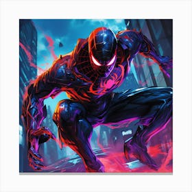 Spider-Man Into Spider-Verse Canvas Print