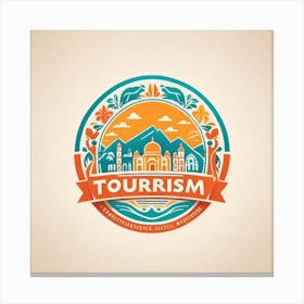 Tourism Logo 2 Canvas Print