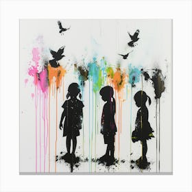 Children Of The Sky 2 Canvas Print