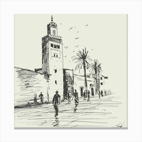 Marrakech, Morocco Canvas Print