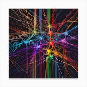 Neural Network 1 Canvas Print