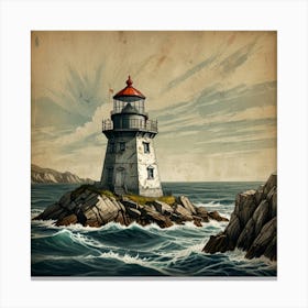 Lighthouse 9 Canvas Print