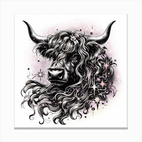 Highland Cow 2 1 Canvas Print