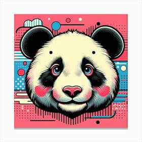 Panda Bear 14 Canvas Print