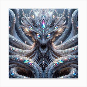 Ethereal Squiddle Canvas Print