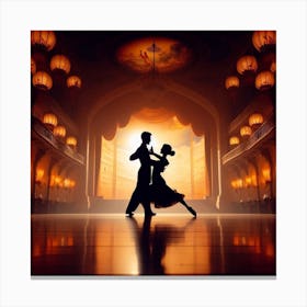 Tango Canvas Print