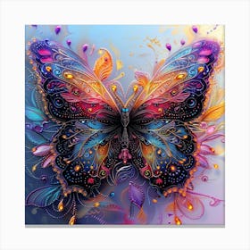 Butterfly Painting Canvas Print