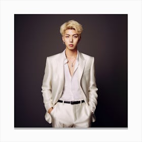 AI BTS RM Canvas Print