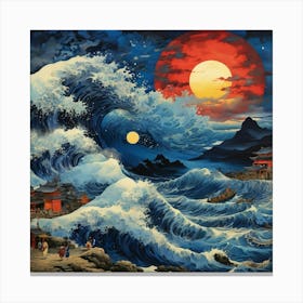 Great Wave Off Kanagawa Canvas Print