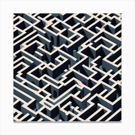 Maze 4 Canvas Print