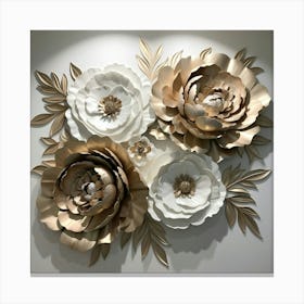 Flower Wall Art Canvas Print