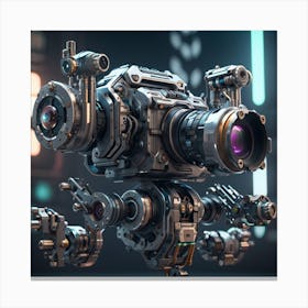 Futuristic Camera Canvas Print