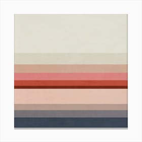 Colored Stripes - 07 Canvas Print