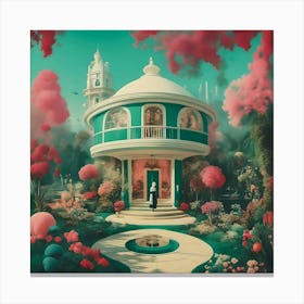 Fairytale House Canvas Print