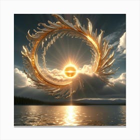 Golden Sun 7 Canvas Print