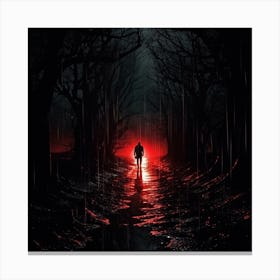 Dark Woods Canvas Print