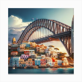 Sydney Harbour Bridge 76 Canvas Print
