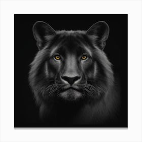 Feral Midnight Canvas Print