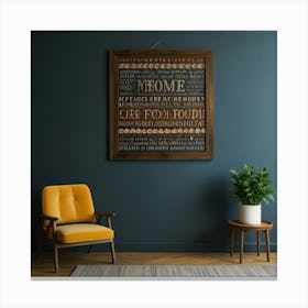 Welcome Home Canvas Print