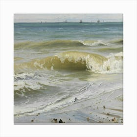 Wave Crashing On The Beach Toile