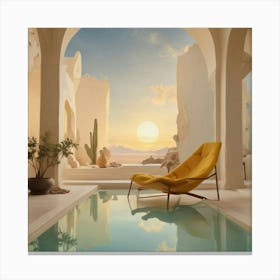 Santorini Canvas Print