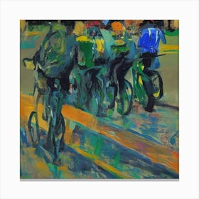 FINISH THE RACE! #00003 Canvas Print