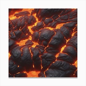Lava Flow 27 Canvas Print