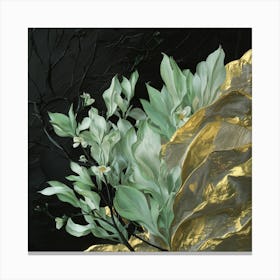 'Gold Leaf' Canvas Print