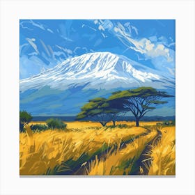 Mt Kilimanjaro 5 Canvas Print