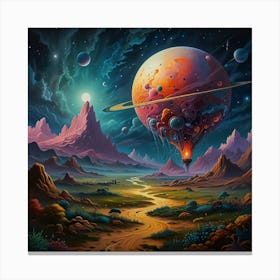 Space Odyssey Canvas Print