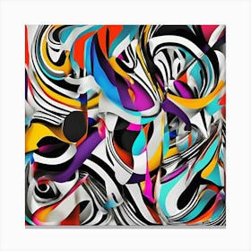 Abstract Painting 12 Canvas Print